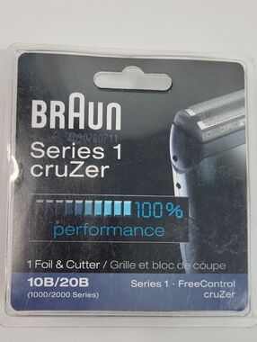 Braun Series 1 Cruzer 10B/20B Electric Shaver Replacement Foil & Cutter NEW